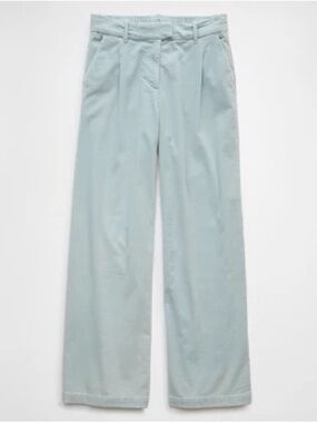 AE Stretch Corduroy High Waisted Wide Leg Trouser